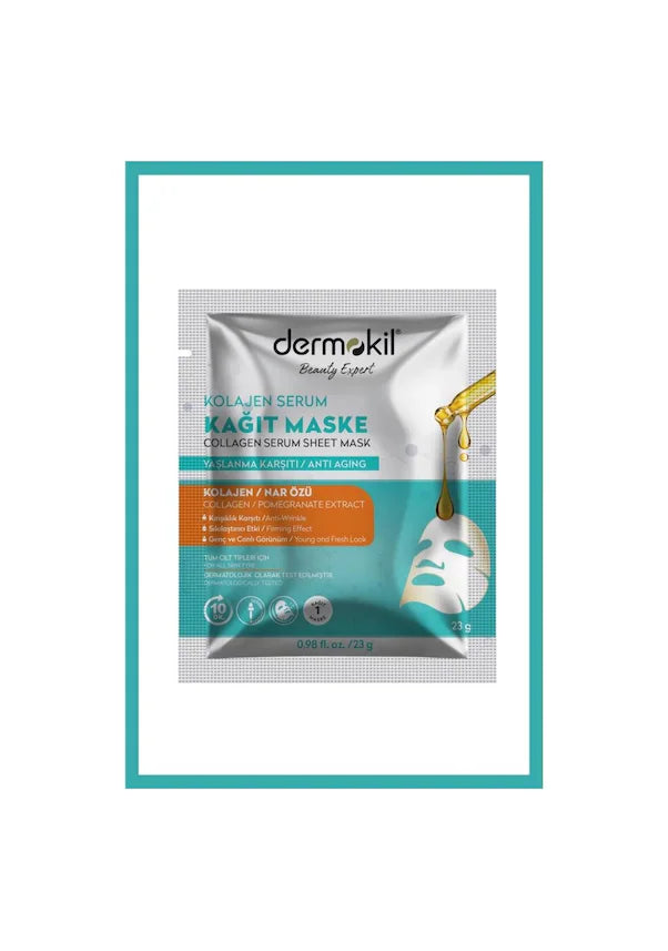 DERMOKIL KAGIT MASKE COLLAGEN SERUM