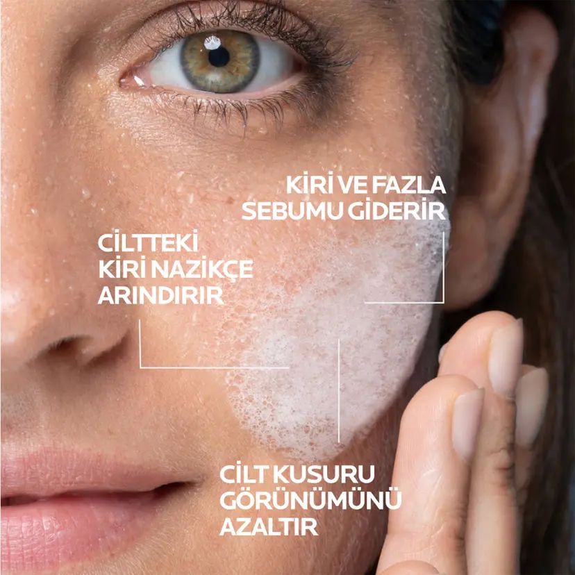 La Roche-Posay Effaclar Temizleme Jeli Yağlı ve Akneye Eğilim Gösteren Ciltler 400 ml